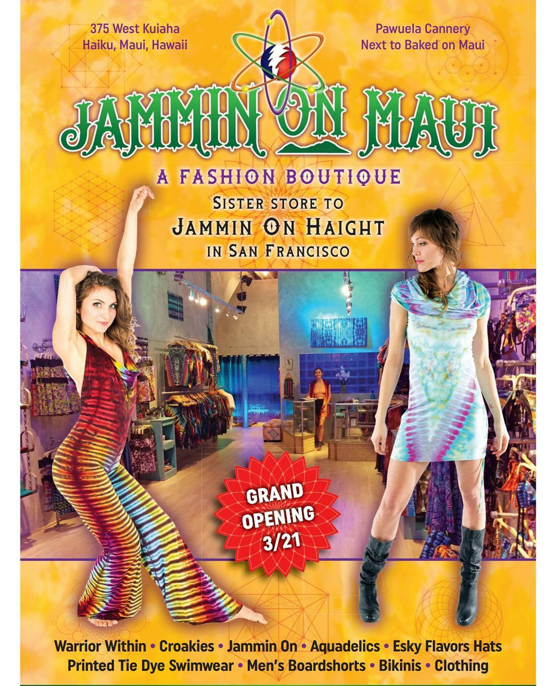 The Store Opening of Aquadelics by Jammin On Maui