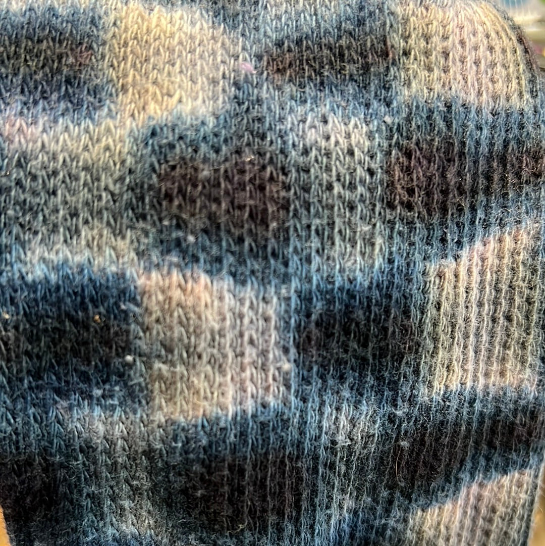 Tie Dye Thigh High Socks
