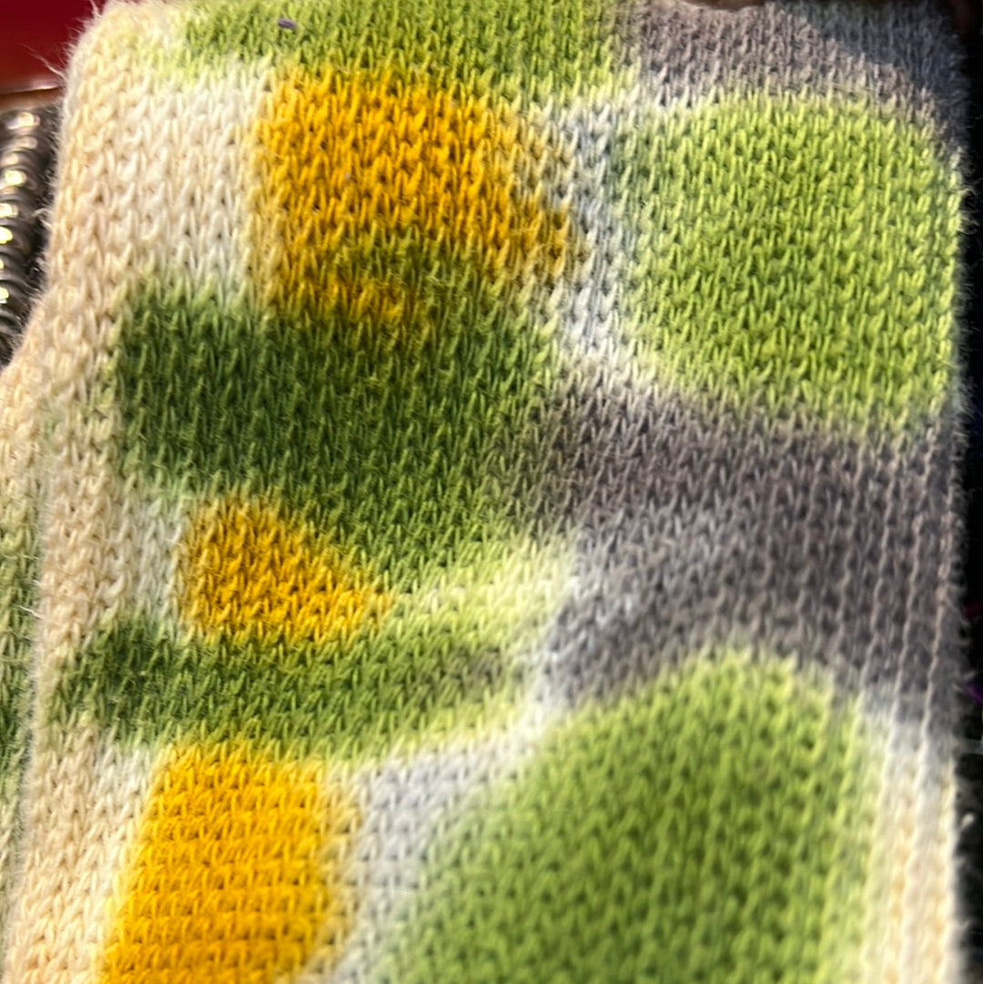 Tie Dye Thigh High Socks
