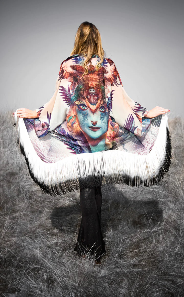 Dharma Dragon Sheer Kimono