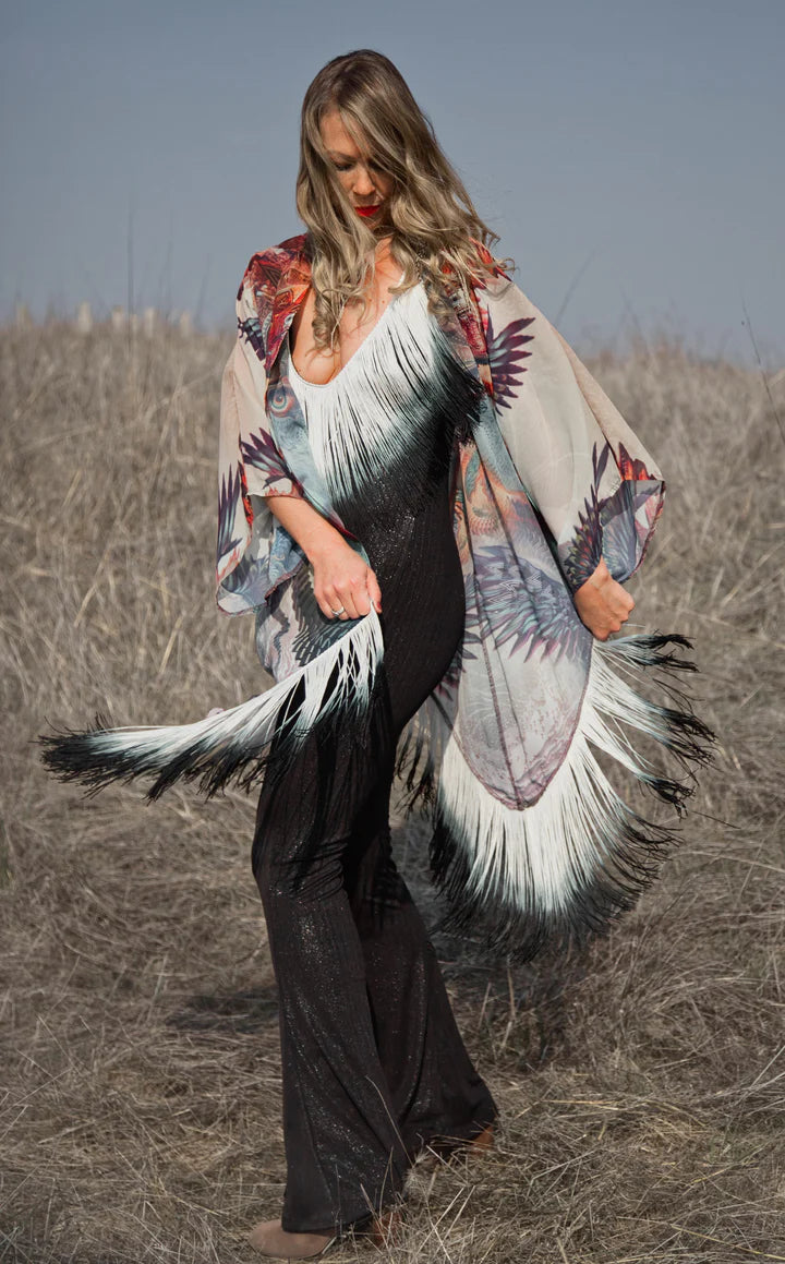 Dharma Dragon Sheer Kimono