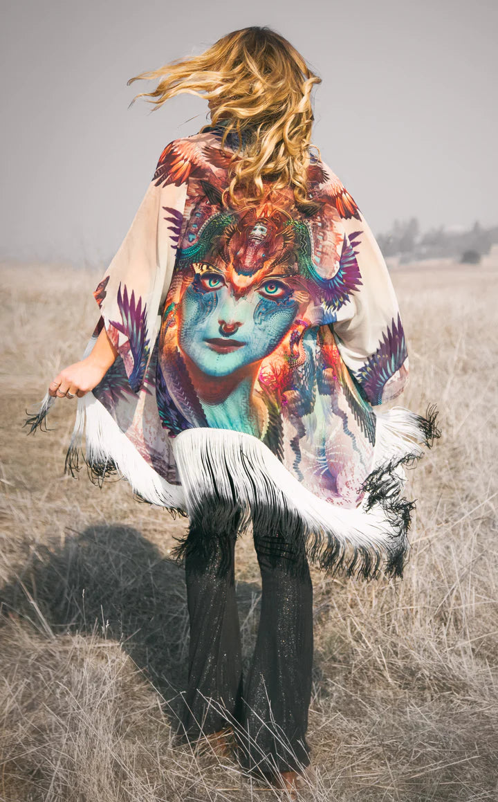 Dharma Dragon Sheer Kimono