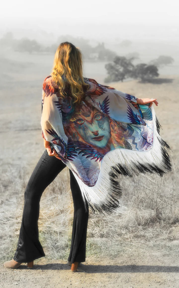 Dharma Dragon Sheer Kimono
