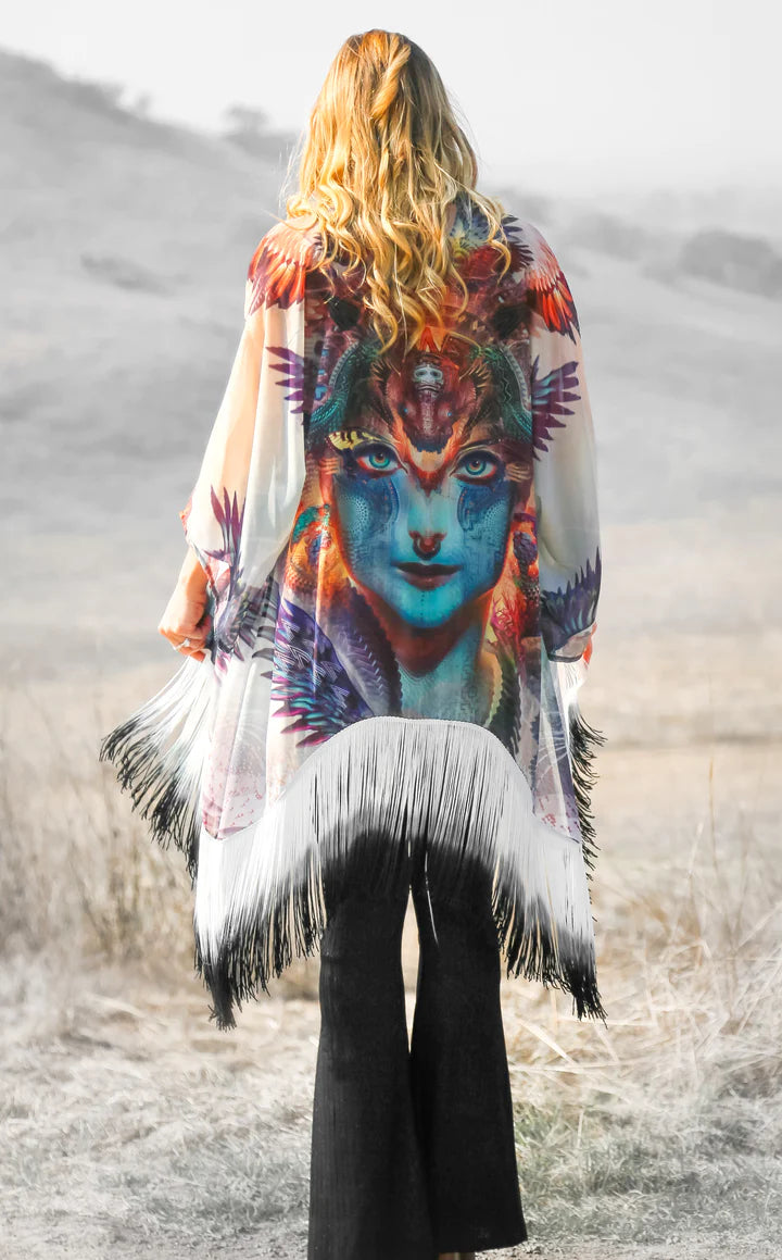 Dharma Dragon Sheer Kimono