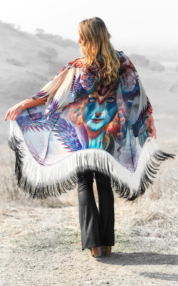 Dharma Dragon Sheer Kimono
