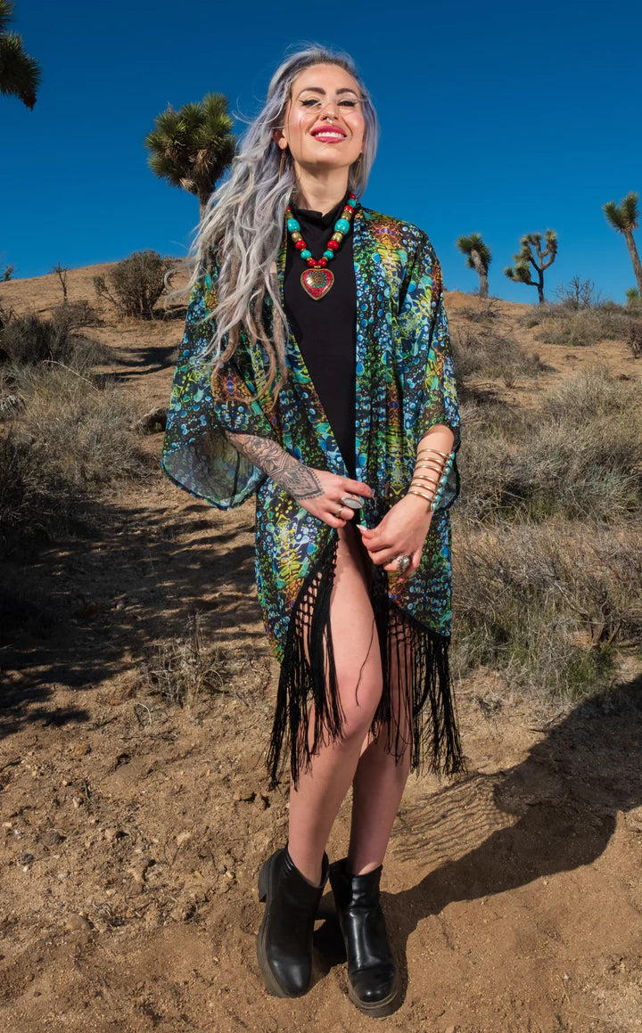 Liquid Light Kimono