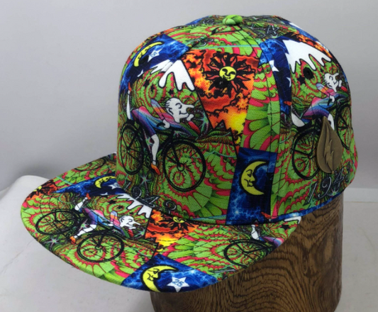 Bicycle Day Flex Fitted Hat