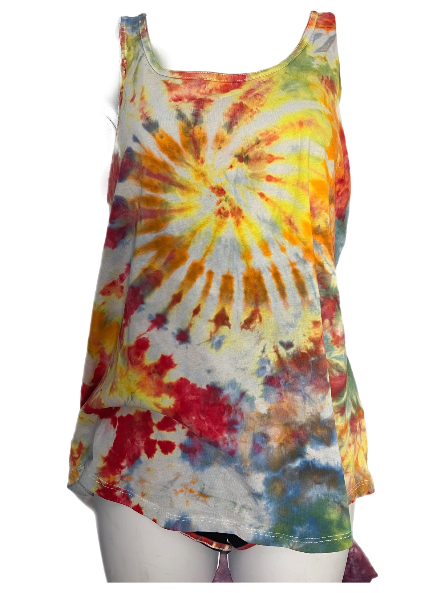 Women's Racerback Tie Dye Tank