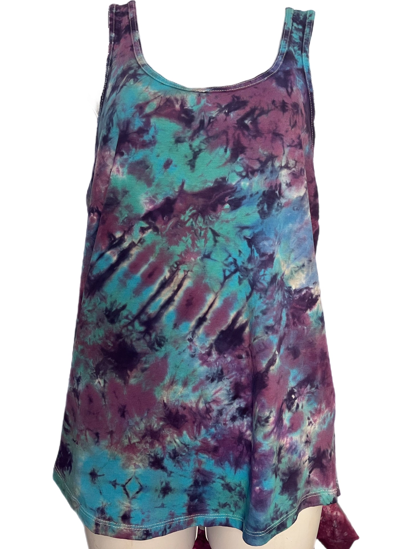 Women's Racerback Tie Dye Tank
