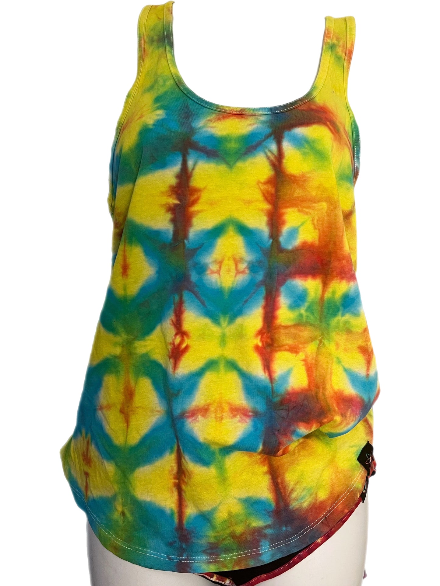 Women's Racerback Tie Dye Tank