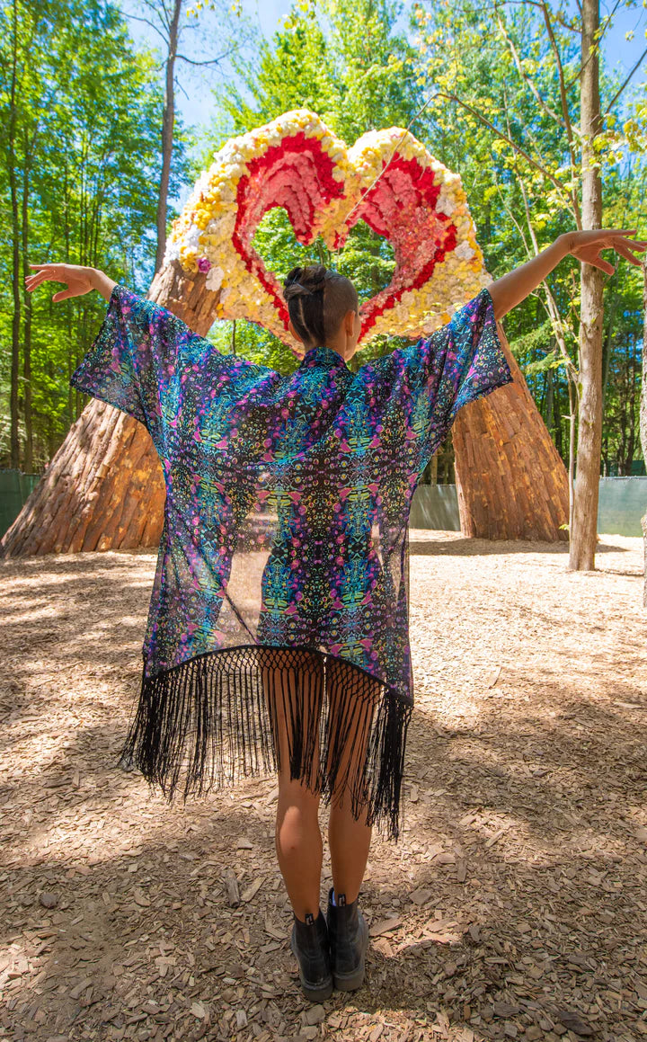 Liquid Light Kimono