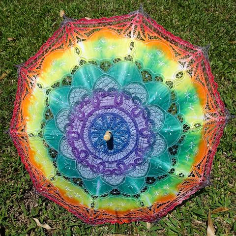 Purple Mandala Parasol