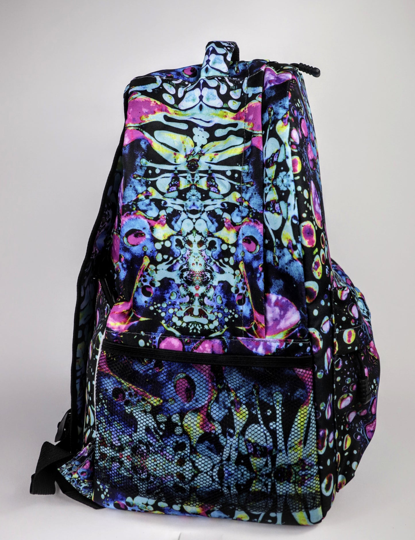 Violet Liquid Lights Backpack