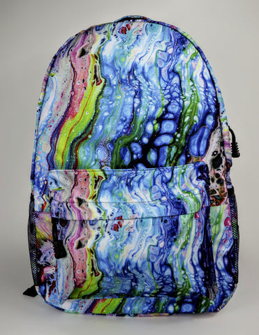Rainbow Liquid Lights Backpack
