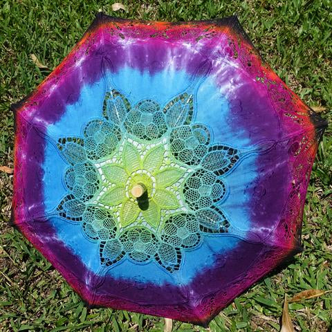 Purple Mandala Parasol
