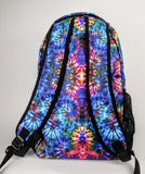 Psychedelic Dream Spiral Tie Dye Backpack