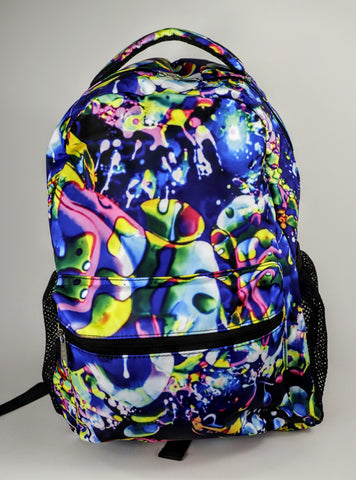 Violet Liquid Lights Backpack