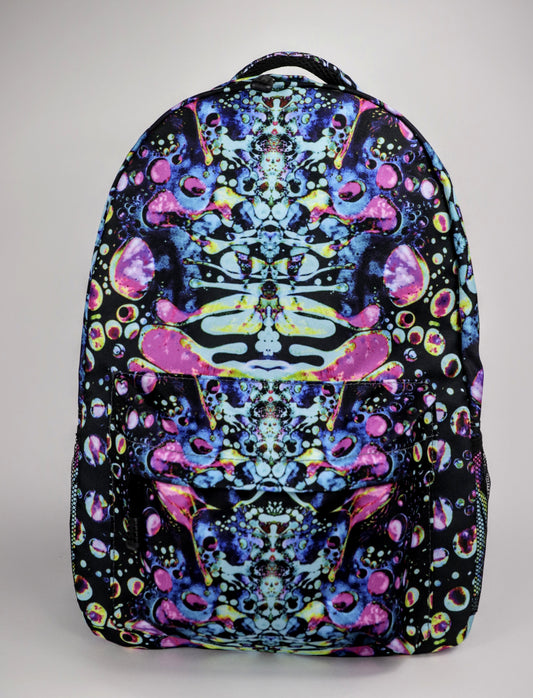 Violet Liquid Lights Backpack